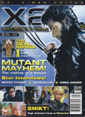 OFFICIAL MOVIE MAGAZINES magazine side cover  2003